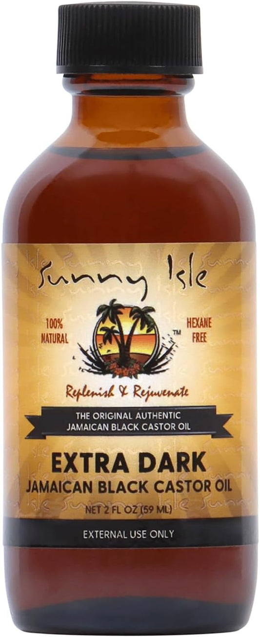 Sunny Isle Extra Dark Jamaican Black Castor Oil 2oz
