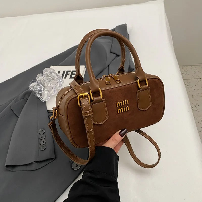 High End Retro Boston Hand-Held Pillow Bag New Fashionable Single Shoulder Crossbody Bags