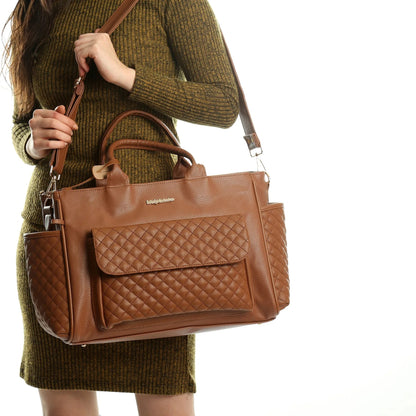 Luxury Leather Baby Care Bag Mother Baby Bag Baby Supplies Bag Baby Lunch Bag