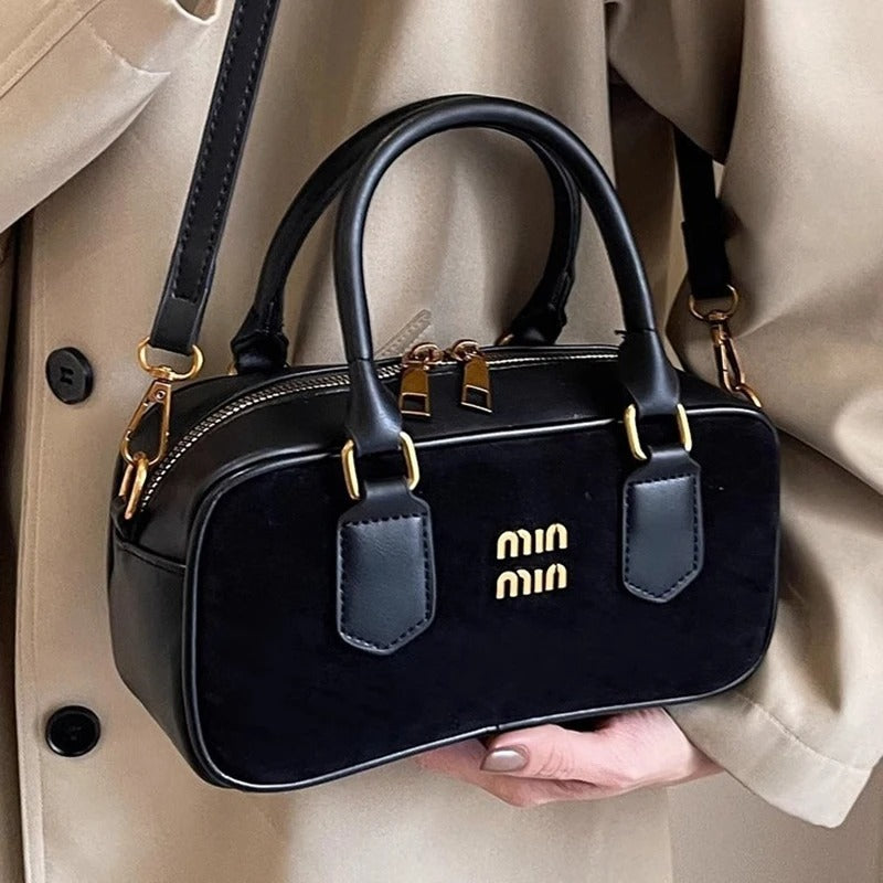 High End Retro Boston Hand-Held Pillow Bag New Fashionable Single Shoulder Crossbody Bags