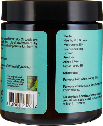 Sunny Isle Jamaican Black Castor Oil Pure Butter infused with Peppermint Oil 118ml
