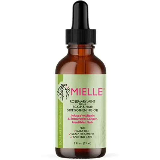 Original Mielle Rosemary Mint Scalp Hair Strengthening Oil Nourishes And Strengthens