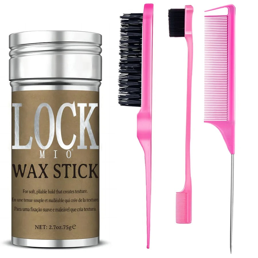Hair Wax Stick for Women and Kids Long Lasting Hold Pomade Control Broken Frizz Flyaway Styling Wax