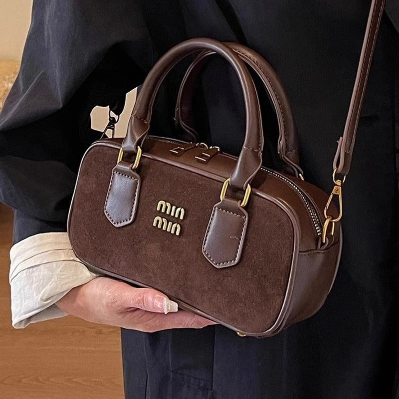 High End Retro Boston Hand-Held Pillow Bag New Fashionable Single Shoulder Crossbody Bags