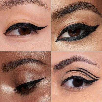 PHOFAY New Black Fine Long Lasting Liquid Eyeliner Water Pen Waterproof Quick-drying Makeup Tools Evenly Pigmented Smudge-proof