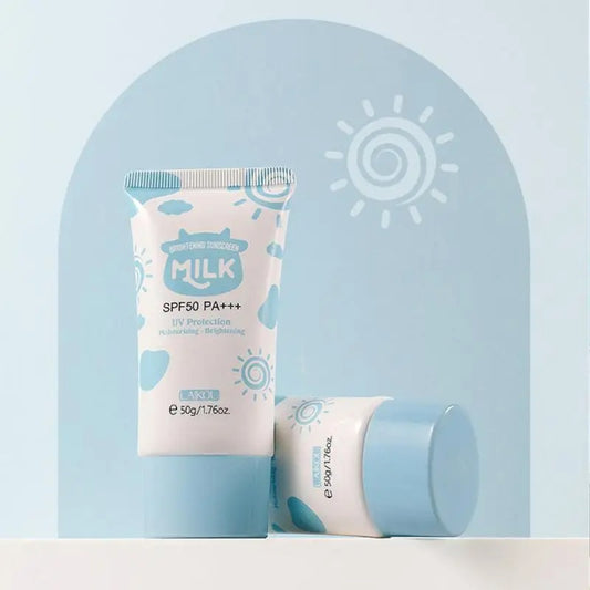 Facial Milk Sunscreen SPF50+ Moisturizing Face Cream Protector Solar Isolating La Roche Posay Solar Blocker Makeup Cosmetics Enc