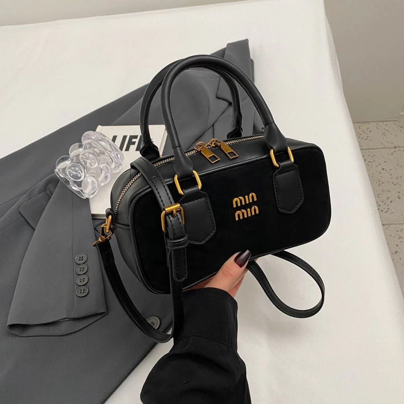 High End Retro Boston Hand-Held Pillow Bag New Fashionable Single Shoulder Crossbody Bags