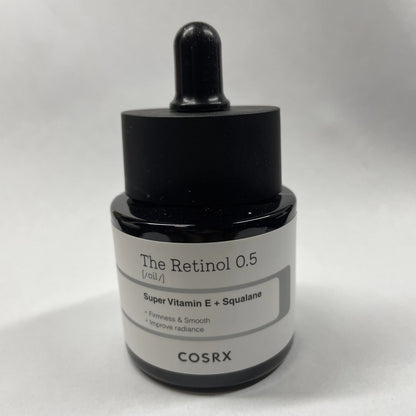 COSRX Retinol 0.5 Oil, Anti-aging Serum with 0.5% Retinoid Treatment for Face, Reduce Wrinkles, Fine Lines, & Signs of Aging