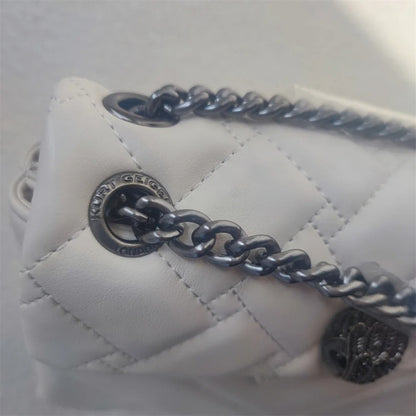 Luxury Famous Brands Designer White Women's Tennis Shoulder Bags Fashion Wallet Handbag