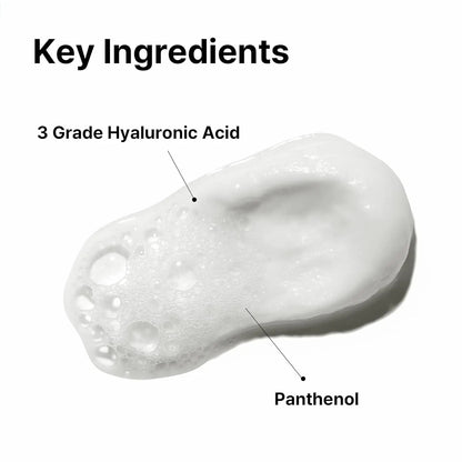 COSRX Hydrium Triple Hyaluronic Moisturizing Cleanser 5.07 fl.oz / 150ml | Daily Cleanser for Dry Skin with Hyaluronic Acid