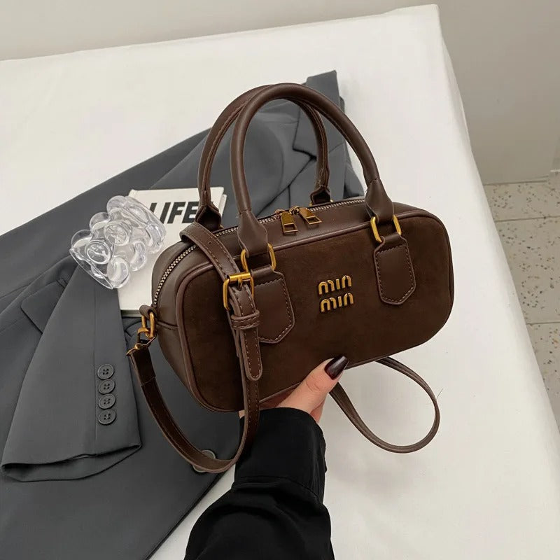 High End Retro Boston Hand-Held Pillow Bag New Fashionable Single Shoulder Crossbody Bags
