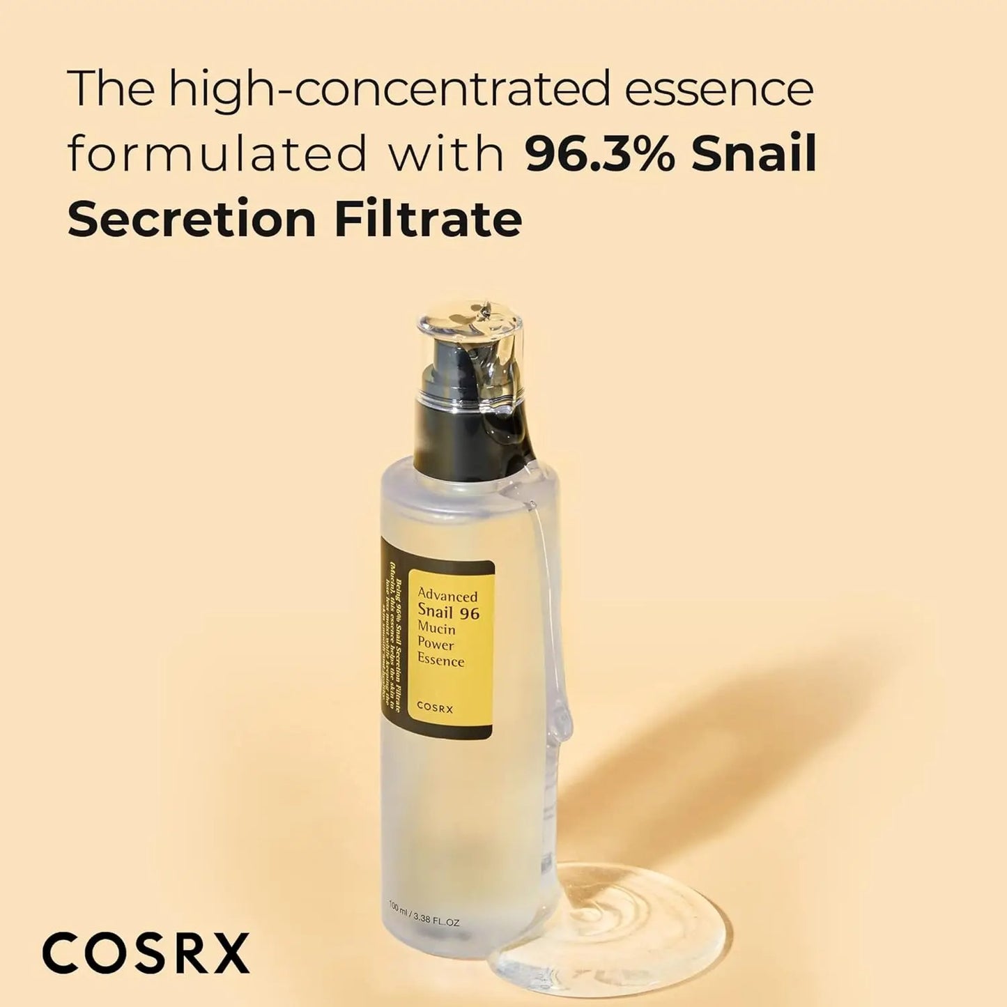 COSRX Skin Cycling Routine - Snail Mucin 96% Essence + Retinol 0.5 Oil, Recovery Set for Face and Neck