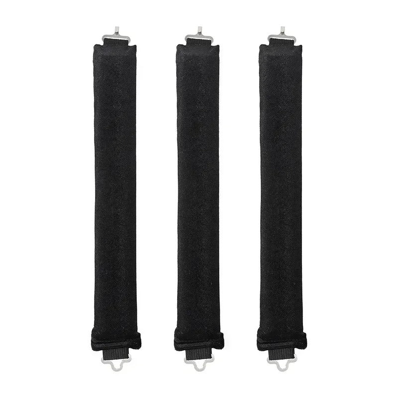 Heatless Hair Curler Satin Sleeping Cap Set No Heat Hair Rollers Curling Rod Headband Soft Curlers